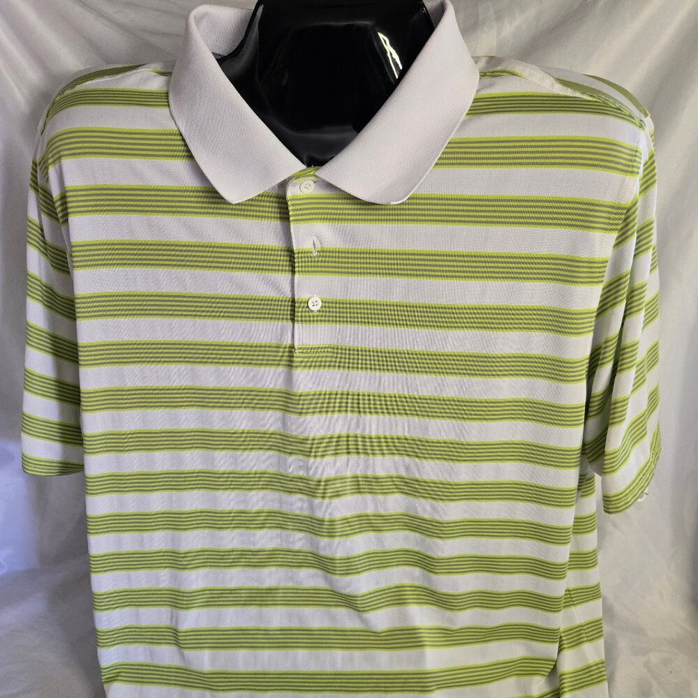 Great Northwestern Clothing Company Striped Polo (XXL)